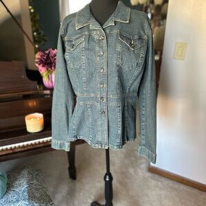 Beautiful denim jacket.